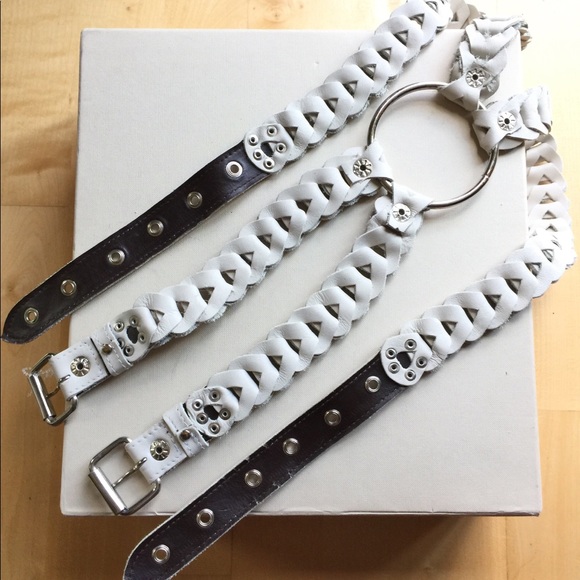 White double chain style belt - Picture 5 of 5